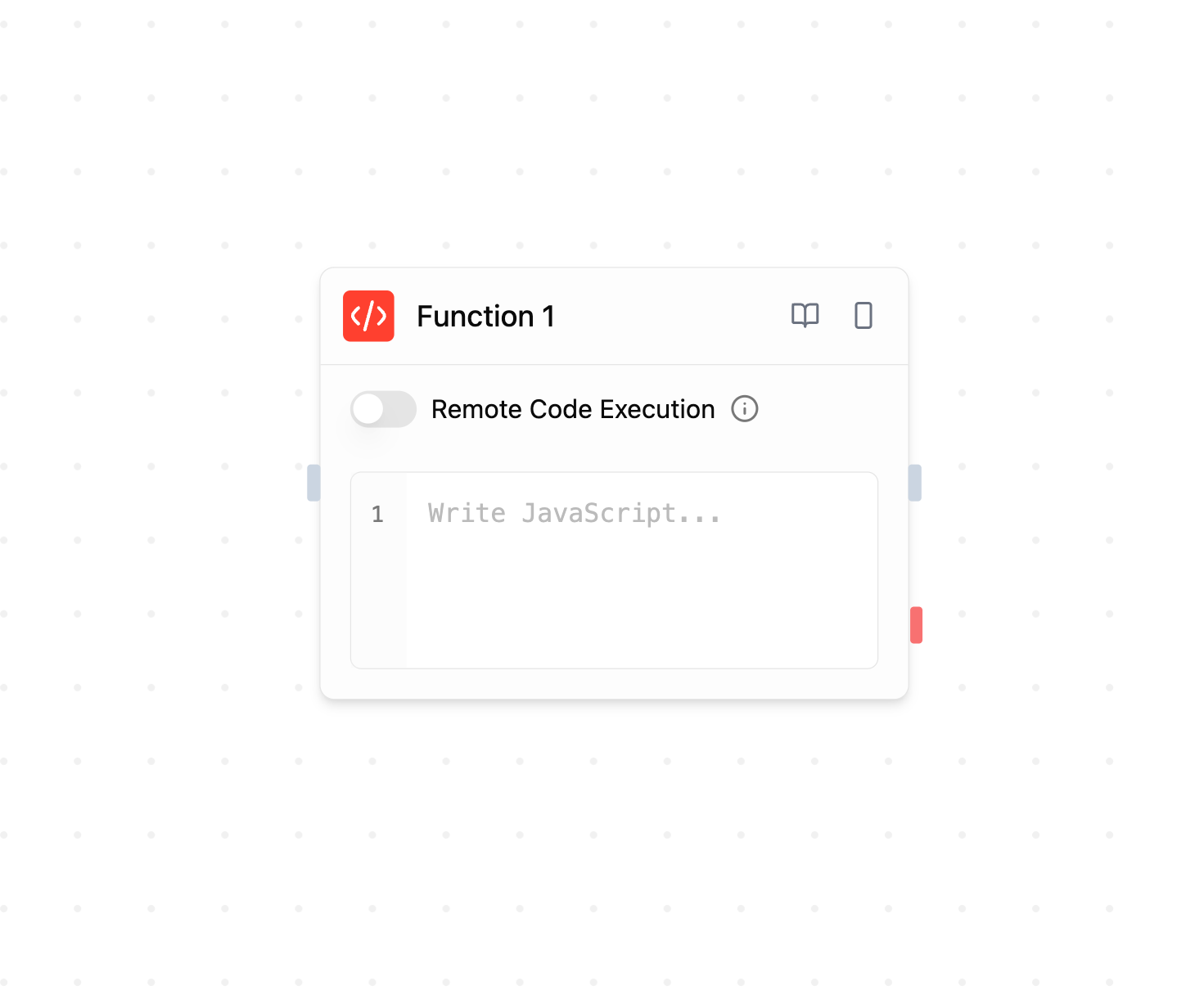 Function Block with Code Editor
