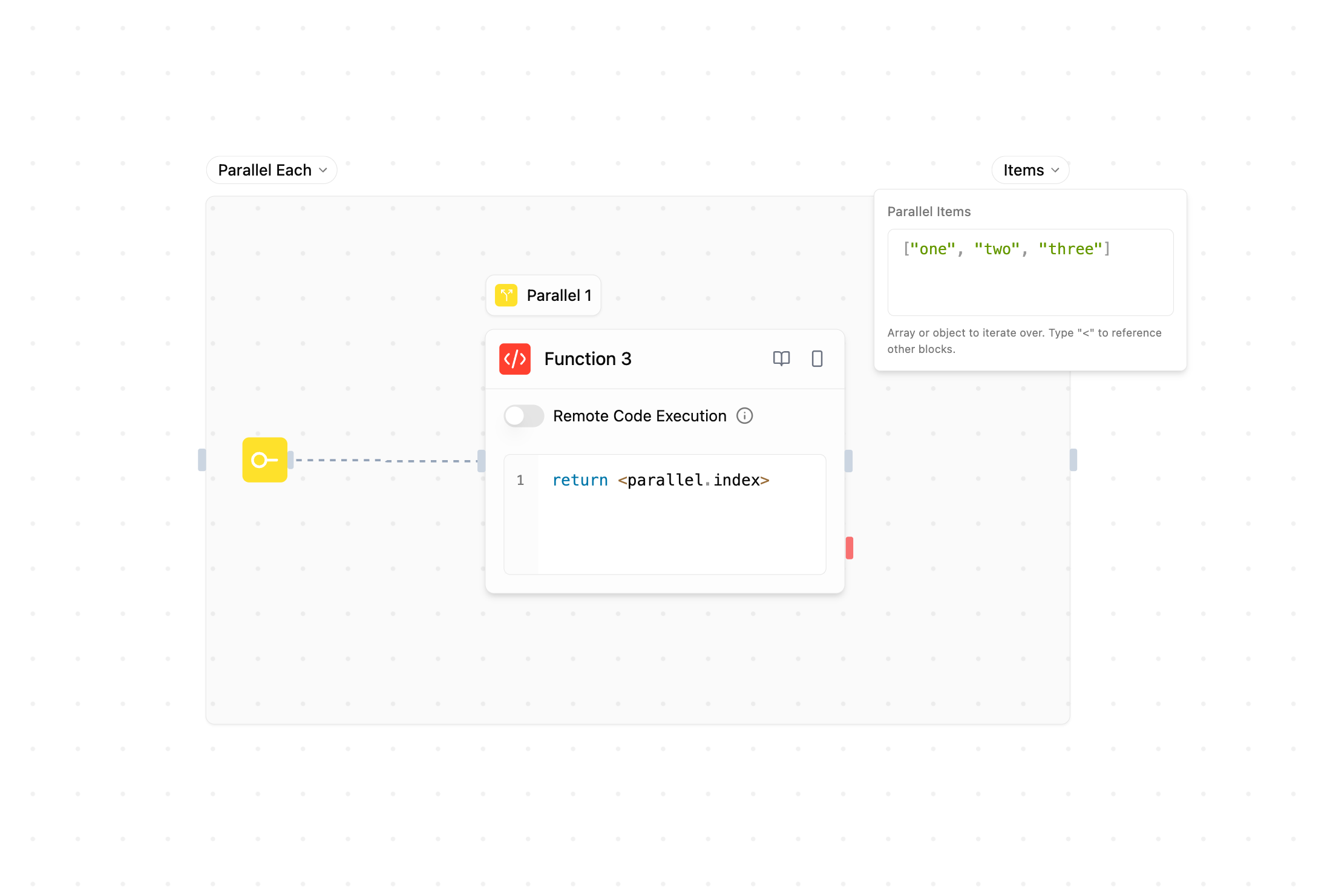 Collection-based parallel execution